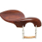 GEWA Chin Rest PVS Boxwood 4/4 - GEWA Chin Rest PVS Boxwood 4/4