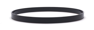 GIBRALTAR WOODEN HOOPS BLACK LACQUER SC-22BK - GIBRALTAR WOODEN HOOPS BLACK LACQUER SC-22BK