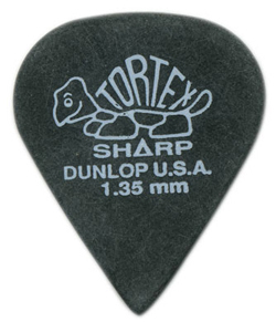 Dunlop 412R1.35 Tortex Sharp - Dunlop 412R1.35 Tortex Sharp