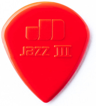 DUNLOP 47P3N Nylon Jazz III Red - DUNLOP 47P3N Nylon Jazz III Red