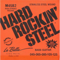 La Bella M45-B2 Stainless Steel 5-string 45-125
