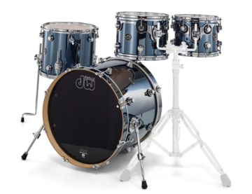 DRUM WORKSHOP SHELL SET PERFORMANCE Chrome Shadow - DRUM WORKSHOP SHELL SET PERFORMANCE Chrome Shadow