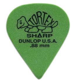 Dunlop 412P.88 Tortex Sharp - Dunlop 412P.88 Tortex Sharp
