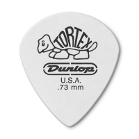 DUNLOP 478R.73 Tortex® White Jazz III упаковка белых медиаторов 0.73мм, (72шт.)