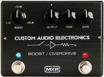 Dunlop Custom Audio Electronics MC402 Bust/Overdrive - Dunlop Custom Audio Electronics MC402 Bust/Overdrive