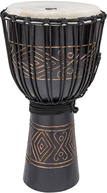 TOCA TSSDJ-LBO Street Rope Tuned Djembe Black Onyx - TOCA TSSDJ-LBO Street Rope Tuned Djembe Black Onyx