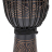 TOCA TSSDJ-LBO Street Rope Tuned Djembe Black Onyx - TOCA TSSDJ-LBO Street Rope Tuned Djembe Black Onyx