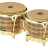 Latin Percussion LP793X Galaxy Giovanni Bongos Natural/Gold - Latin Percussion LP793X Galaxy Giovanni Bongos Natural/Gold