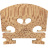 Teller Standard Violin Bridge Model №9 4/4 - Teller Standard Violin Bridge Model №9 4/4