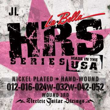 La Bella HRS-JL Nickel Rounds Jazz Light 12-52 - La Bella HRS-JL Nickel Rounds Jazz Light 12-52