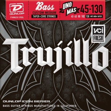 Dunlop RTT Robert Trujillo Icon Medium-SS With Taper Core Una Mas Pack 45-130 - Dunlop RTT Robert Trujillo Icon Medium-SS With Taper Core Una Mas Pack 45-130