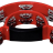 GEWA Jingle Wreath Half Moon 20 Jingles Red - GEWA Jingle Wreath Half Moon 20 Jingles Red