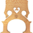 Teller Standard Cello Bridge 3/4 - Teller Standard Cello Bridge 3/4