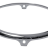 LATIN PERCUSSION HOOPED CONGA COMFORT CURVE II Z SERIES EXTENDED COLLAR CHROM LP773A - LATIN PERCUSSION HOOPED CONGA COMFORT CURVE II Z SERIES EXTENDED COLLAR CHROM LP773A