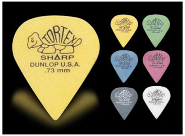 DUNLOP 4121 Tortex Sharp - DUNLOP 4121 Tortex Sharp