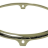 LATIN PERCUSSION HOOPED CONGA COMFORT CURVE II Z SERIES EXTENDED COLLAR GOLD LP774B - LATIN PERCUSSION HOOPED CONGA COMFORT CURVE II Z SERIES EXTENDED COLLAR GOLD LP774B