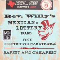 Dunlop RWN Rev. Willy's Light Nickel Plated Steel 9-42