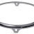 LATIN PERCUSSION HOOPED CONGA COMFORT CURVE II Z SERIES EXTENDED COLLAR CHROM LP774A - LATIN PERCUSSION HOOPED CONGA COMFORT CURVE II Z SERIES EXTENDED COLLAR CHROM LP774A