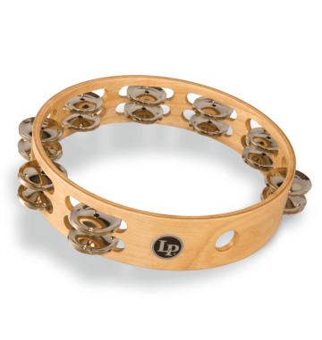 Latin Percussion LP380B Double Row Tambourine - Latin Percussion LP380B Double Row Tambourine