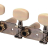 FIRE&STONE Classic Guitar Machineheads Nickelplated - FIRE&STONE Classic Guitar Machineheads Nickelplated