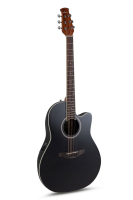 OVATION APPLAUSE AB28-5S Super Shallow Bowl Cutaway Black Satin 