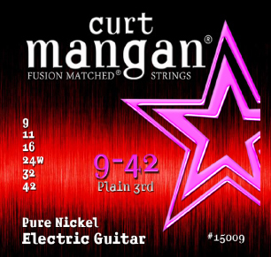 Curt Mangan Pure Nickel Wound Set 09-42 - Curt Mangan Pure Nickel Wound Set 09-42