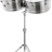 Latin Percussion LP1314-S Timbales Prestige Solid Stainless Steel - Latin Percussion LP1314-S Timbales Prestige Solid Stainless Steel