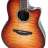 OVATION CS24X-7C Celebrity Standard Plus Mid Cutaway Cognac Burst Gloss - OVATION CS24X-7C Celebrity Standard Plus Mid Cutaway Cognac Burst Gloss