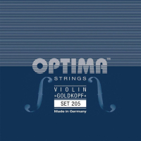 Pirastro Optima Gold Head Strings For Violin