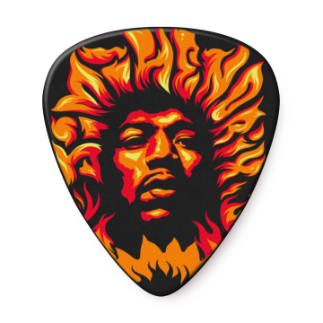 DUNLOP JHP14HV Jimi Hendrix Voodoo Fire - DUNLOP JHP14HV Jimi Hendrix Voodoo Fire