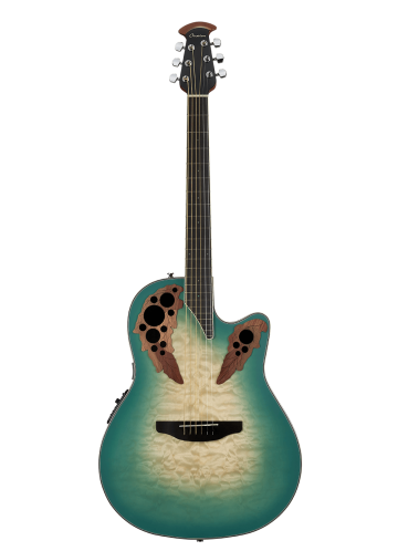OVATION CE44X-9B Celebrity Elite Plus Mid Cutaway Mintburst - OVATION CE44X-9B Celebrity Elite Plus Mid Cutaway Mintburst