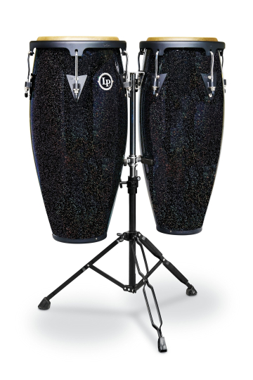 LP LPA646-BM Santana Aspire Black Congas - LP LPA646-BM Santana Aspire Black Congas