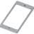 PARTSLAND PICKUP FRAMES 2,6 x 2,6 мм Chrome plated - PARTSLAND PICKUP FRAMES 2,6 x 2,6 мм Chrome plated