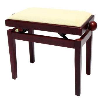 GEWA FX Piano Bench Mahogany Matt - GEWA FX Piano Bench Mahogany Matt