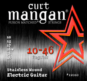 Curt Mangan Stainless Wound Set 10-46 - Curt Mangan Stainless Wound Set 10-46