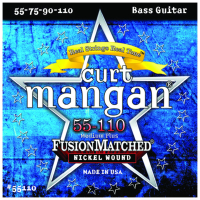 Curt Mangan Nickel Wound Medium Plus Set 55-110