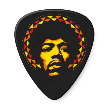 DUNLOP JHP16HV Jimi Hendrix Aura Mandala - DUNLOP JHP16HV Jimi Hendrix Aura Mandala