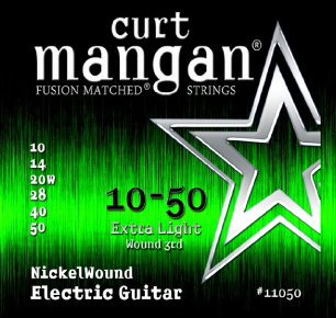 Curt Mangan Nickel Wound Set 10-50 - Curt Mangan Nickel Wound Set 10-50