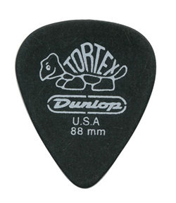 Dunlop 488R.88 Tortex Pitch Black - Dunlop 488R.88 Tortex Pitch Black