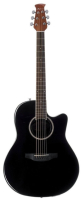 Applause AB24II-5S Balladeer Cutaway Black Satin