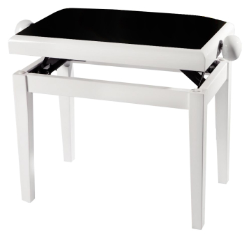 GEWA Deluxe White Matt Black Cover - GEWA Deluxe White Matt Black Cover
