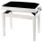 GEWA Deluxe White Matt Black Cover - GEWA Deluxe White Matt Black Cover