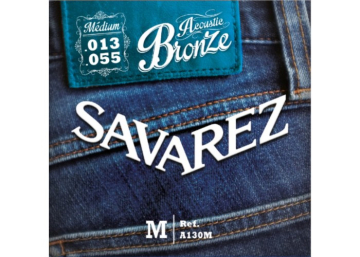 SAVAREZ A130M Acoustic Phosphor Bronze .013-.055 - SAVAREZ A130M Acoustic Phosphor Bronze .013-.055