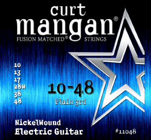 Curt Mangan Nickel Wound Set 10-48 - Curt Mangan Nickel Wound Set 10-48