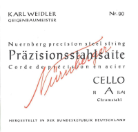 Nurnberger Strings For Cello Precision