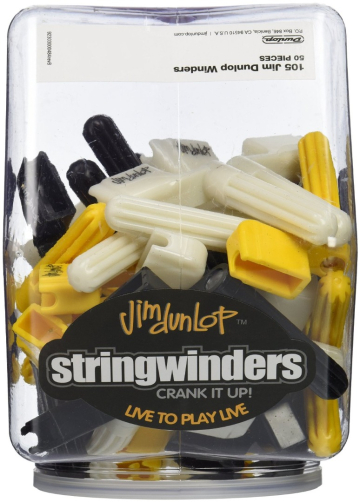 Dunlop 105 Stringwinder Display Jar - Dunlop 105 Stringwinder Display Jar