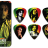 Dunlop BOB-PT01М Bob Marley Rasta Series - Dunlop BOB-PT01М Bob Marley Rasta Series