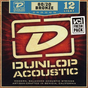 Dunlop DAB 80/20 Bronze Light 12-54 - Dunlop DAB 80/20 Bronze Light 12-54