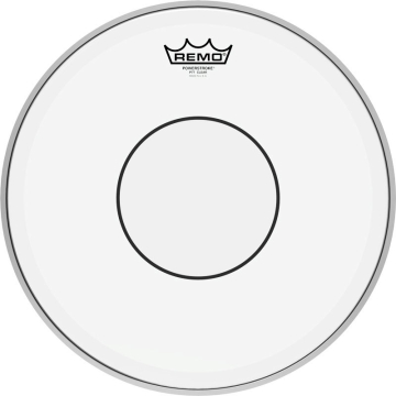 REMO P7-0313-C2 Batter, Powerstroke 77, Clear, CRIMPLOCK Hoop, Clear Dot 13" - REMO P7-0313-C2 Batter, Powerstroke 77, Clear, CRIMPLOCK Hoop, Clear Dot 13"