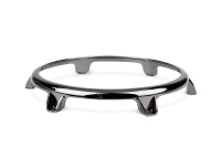 LATIN PERCUSSION HOOPED CONGA COMFORT CURVE II TOP TUNING EXTENDED COLLAR BRUSHED NICKEL LP2567-BN